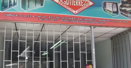 INDUSTRIAS DE REFRIGERACION INDUSTRIAL Y COMERCIAL GUTIERREZ INDUSTRIAS DE REFRIGERACION INDUSTRIAL Y COMERCIAL GUTIERREZ